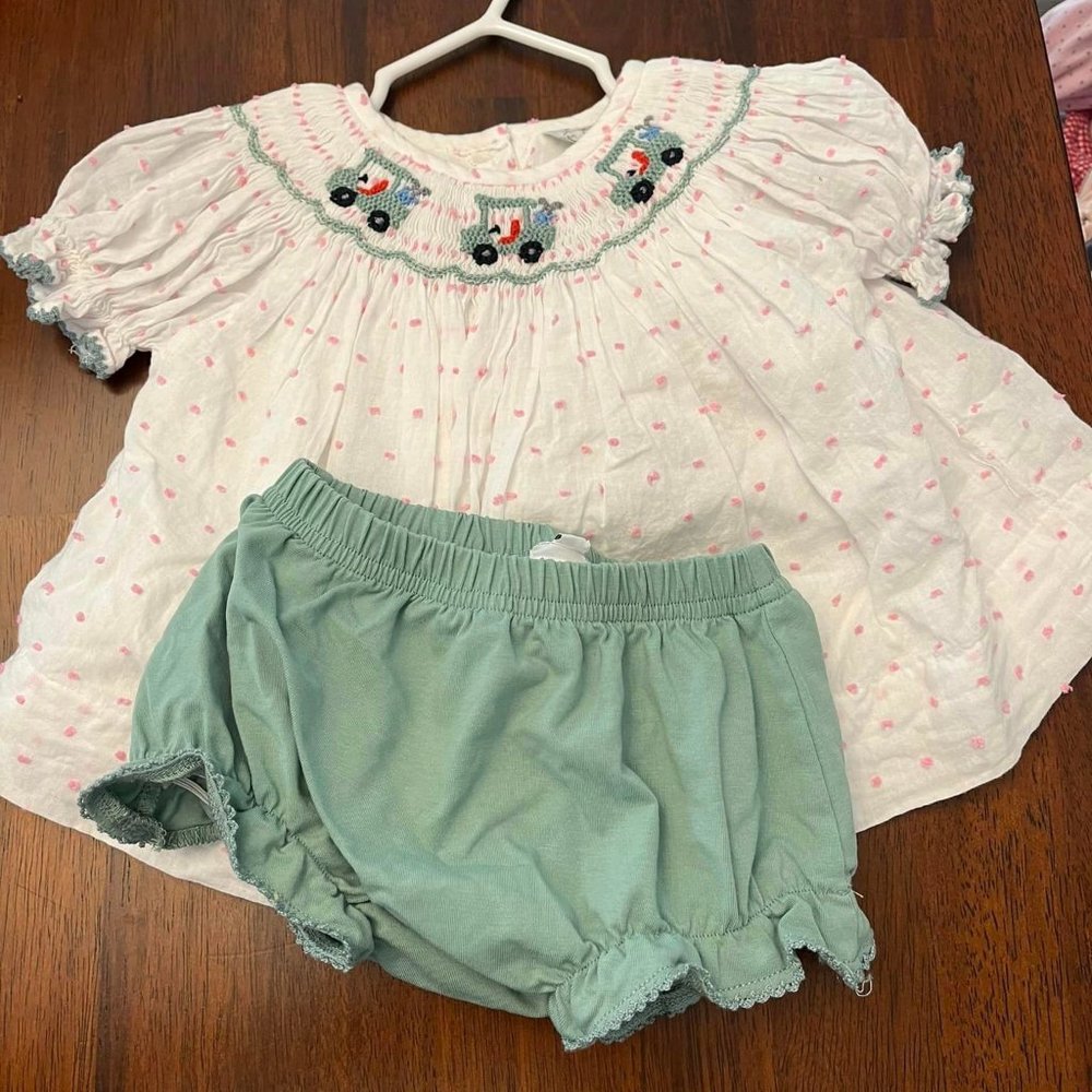 3M Sew Magnolia Smocks Golf Cart Bloomer Set